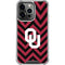 University of Oklahoma Sooners Chevron iPhone 16 Pro Clear Case